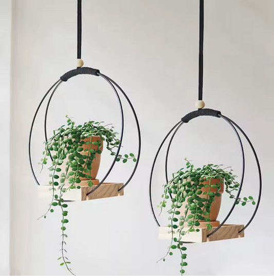 Iron Hanging Plant Hanger Chain – Durable Flower Pot Holder for Garden, Balcony, and Home Decor